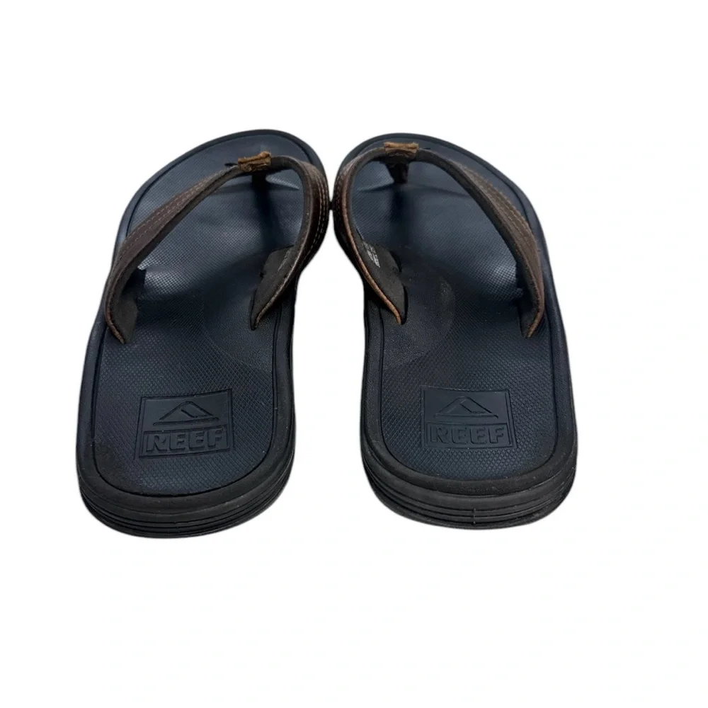 Reef Men's Brown Leather Sandals Size 9